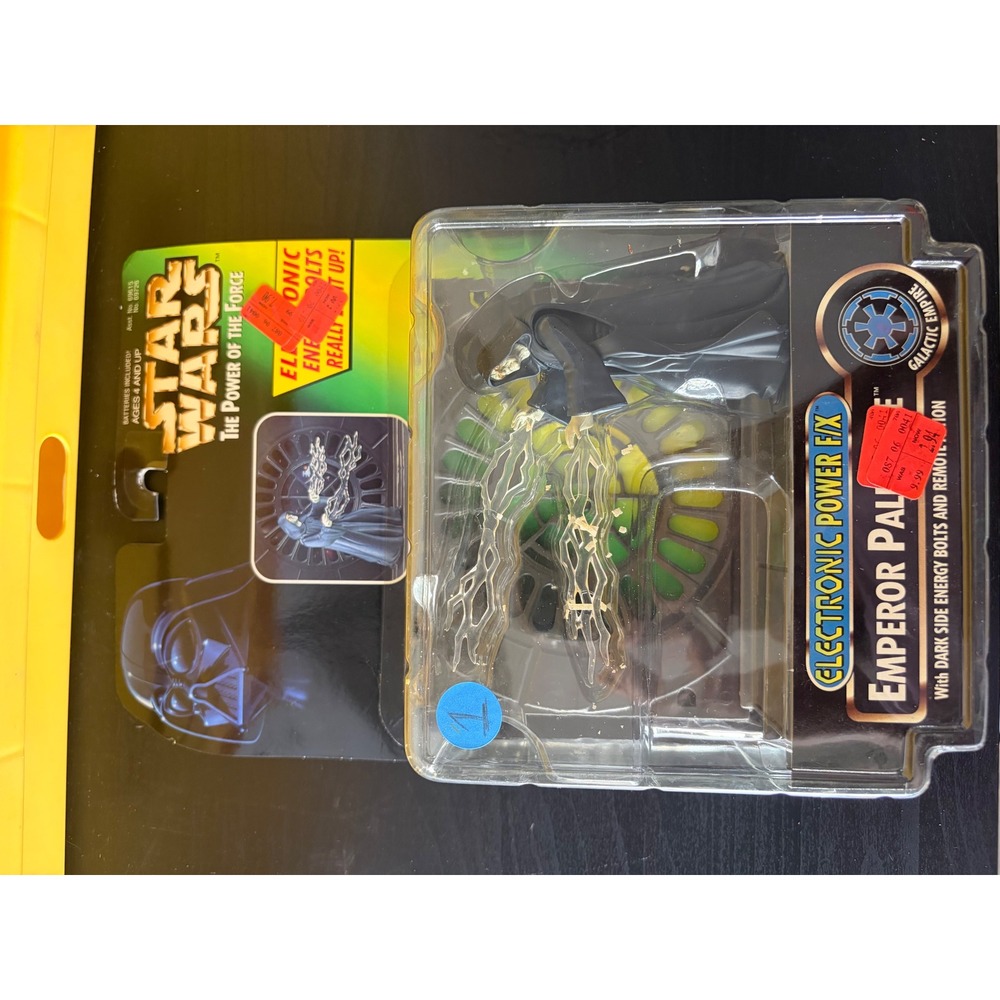 Star Wars Power of the Force Electronic Power FX Emperor Palpatine Kenner 1997